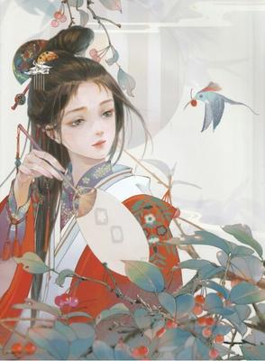 九尾狐妖香草少女